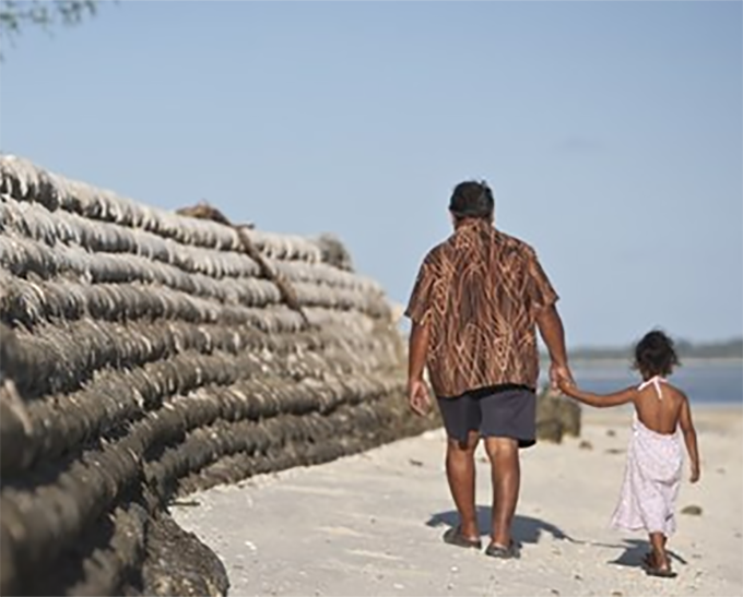 “We will see mass migration from Pacific Island nations”, says Professor James Renwick. Image: Supplied (Oxfam)