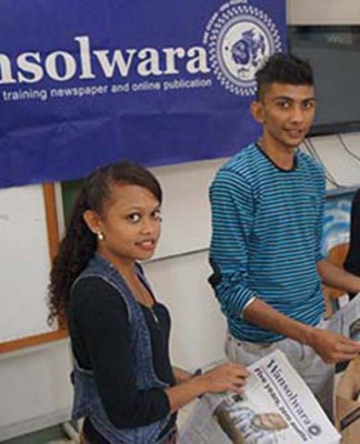 Fiji Report: A day on the job at the Wansolwara newspaper