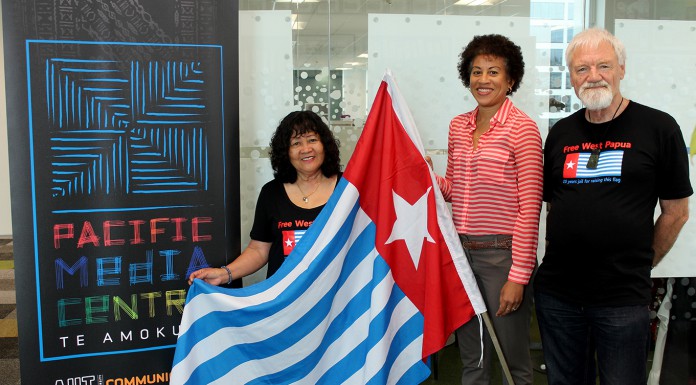 Students, staff stage West Papua human rights flag-raising ceremony