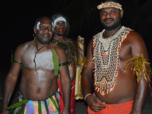 Milton Tyotam Kwaipo ... multimedia studio in Rabaul. Image: Pasifika Renaissance