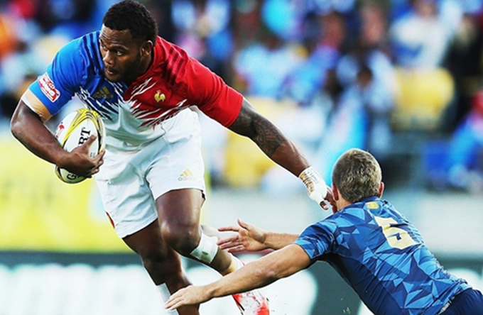 Fiji-born France Sevens wing Virimi Vakatawa ... in the new generation Six Nations squad. Image: Planet Rugby