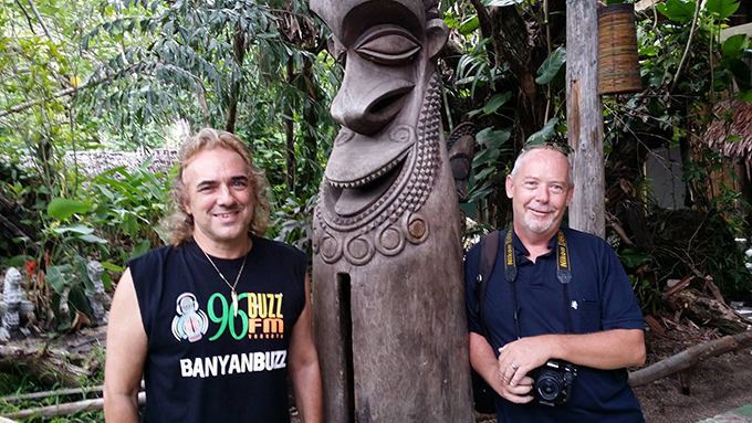 9. And it is now up to media director Dan McGarry (right) to steer Marc's Daily Post and Buzz FM ... under the watchful eye of the founder.