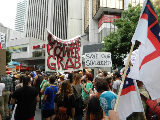 Māori Lead Massive TPP Democracy Protest In NZ + Video, Photos | Asia ...