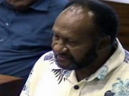 Vanuatu Prime Minister Charlot Salwai