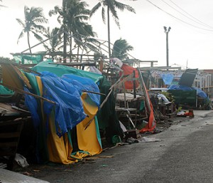 The devastation at the Mead St markets in the capital of Suva in the wake of TC Winston. Image: Fiji village