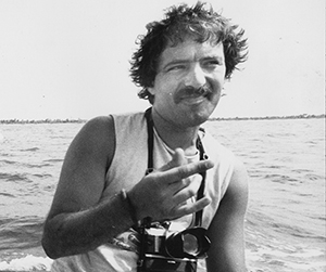 Fernando Pereira at Rongelap atoll. Image: David Robie