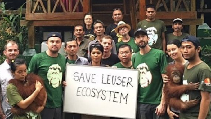 DiCaprio’s eco tweet from Indonesia spurs threat on visiting foreigners