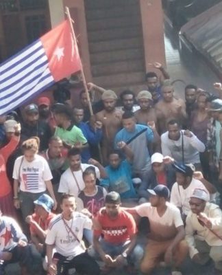 Flag raising marks West Papua proclamation day ceremony in Yogyakarta