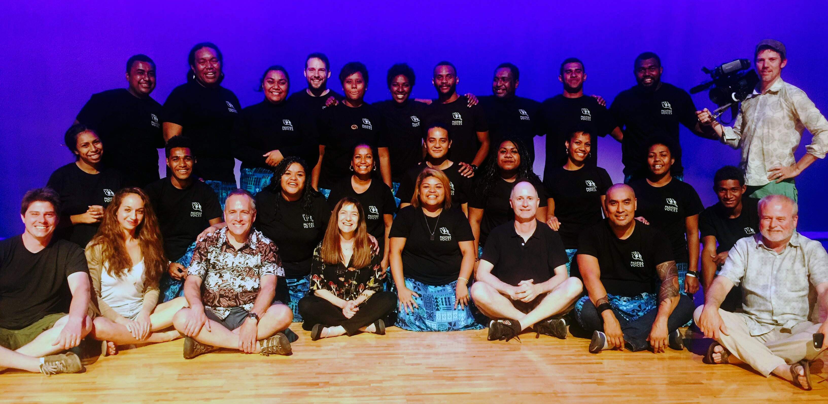 The director of Moana has called the Pasifika Voices (pictured above) "incredible". Image: USP