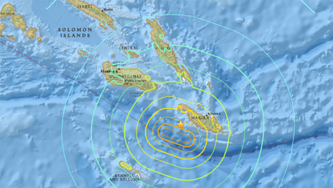 Magnitude 7.8 quake strikes Solomon Islands – tsunami warning eases