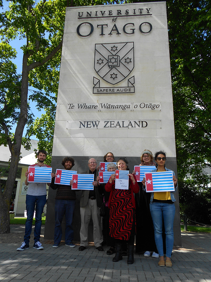 Staff and research students at the National Centre for Peace and Conflict Studies, University of Otago. Image: Heather Devere/NCPCS