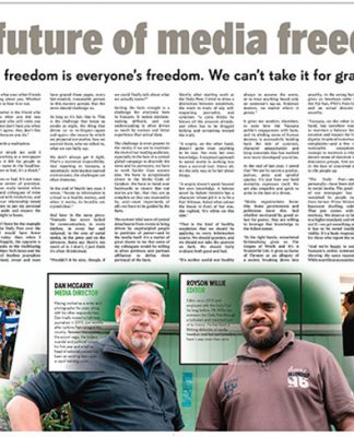 Dan McGarry: The future of media freedom – we can’t take it for granted