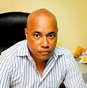 Papua New Guinean journalist Alexander Rheeney, who is also president of the PNG Media Council. Image: PNG Media Council