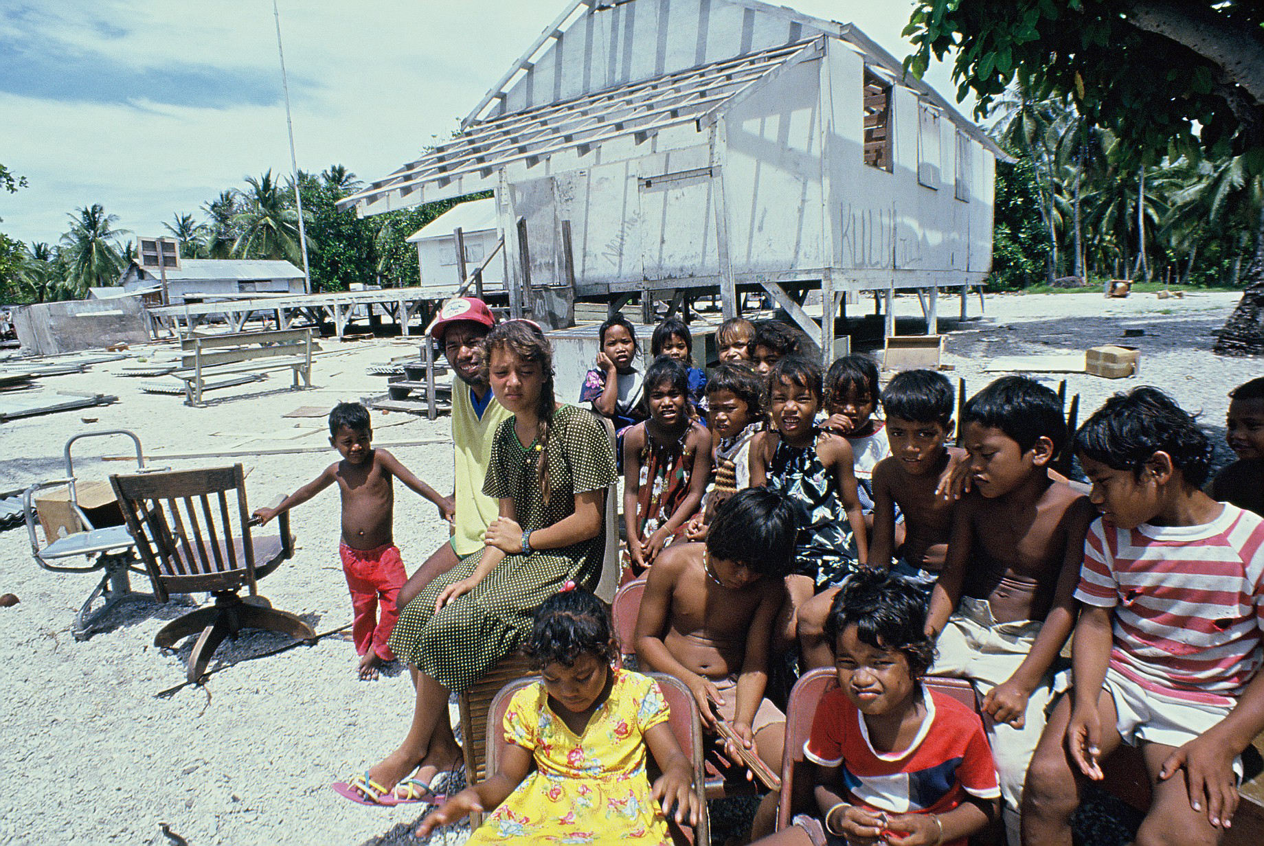 Rongelap schoolchildren