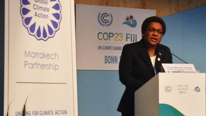 Women must be at centre of global climate solutions, says Fiji minister
