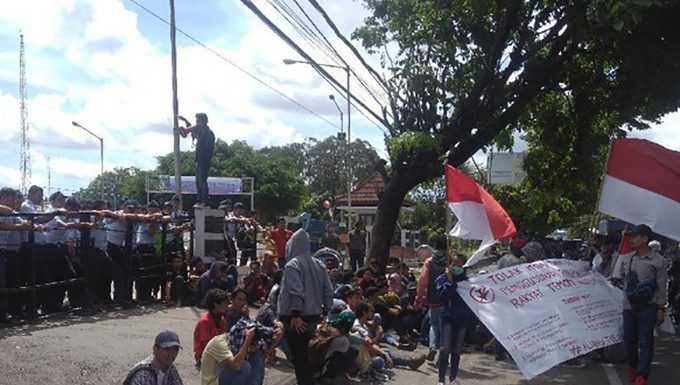 Students reject new Yogyakarta airport, condemn forced evictions
