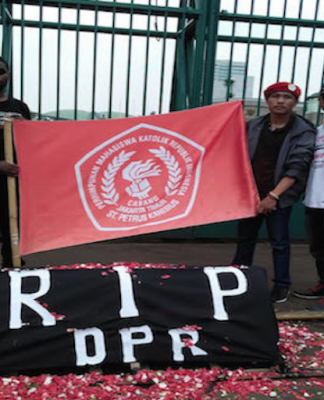 Protests sweep Indonesia over new law criminalising ‘criticism’ of MPs