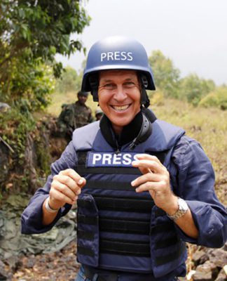 Australian professor of journalism Peter Greste