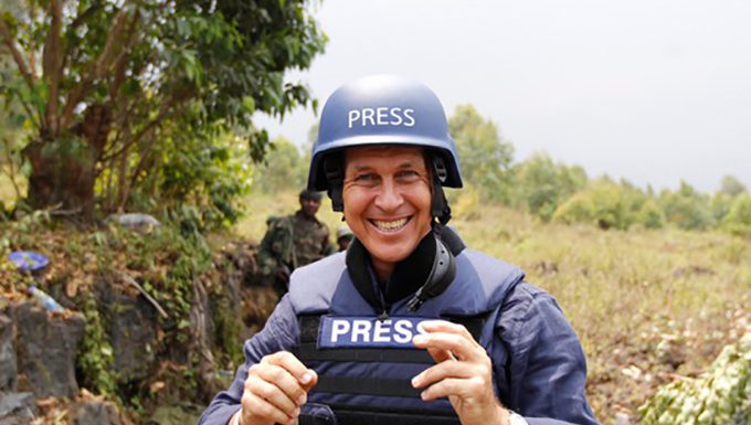 Australian professor of journalism Peter Greste