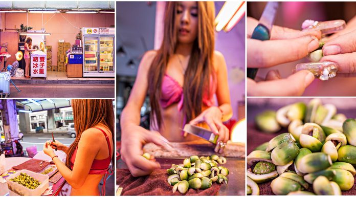 Chewing betel nut, or ‘buai’ … the Taiwanese way