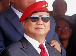 Former Kopassus general Prabowo Subianto