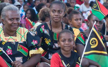 Noumea visitors help Vanuatu celebrate 38 years of freedom