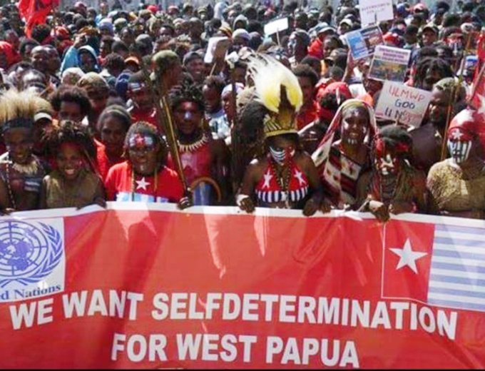 Image result for west papua demonstration