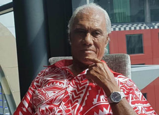 Tongan Prime Minister 'Akilisi Pōhiva