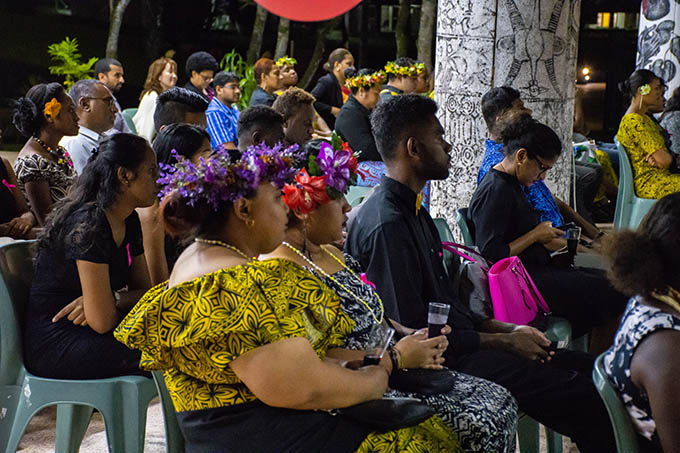 Part of the crowd at the USP journalism awards. Image: Harri Selmen/Wansolwara