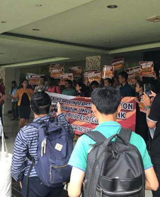 Police shut down Bali people’s global conference against World Bank