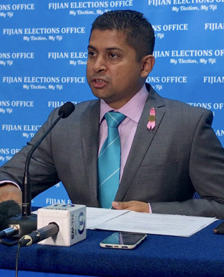 Fiji political parties call for probe into elections chief Saneem’s ‘behaviour’ Mohammed Saneem