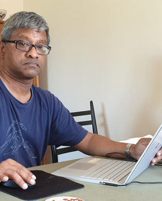 Journalist Sri Krishnamurthi preparing for Fiji in 2018