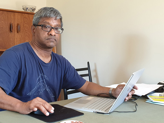 Journalist Sri Krishnamurthi preparing for Fiji in 2018