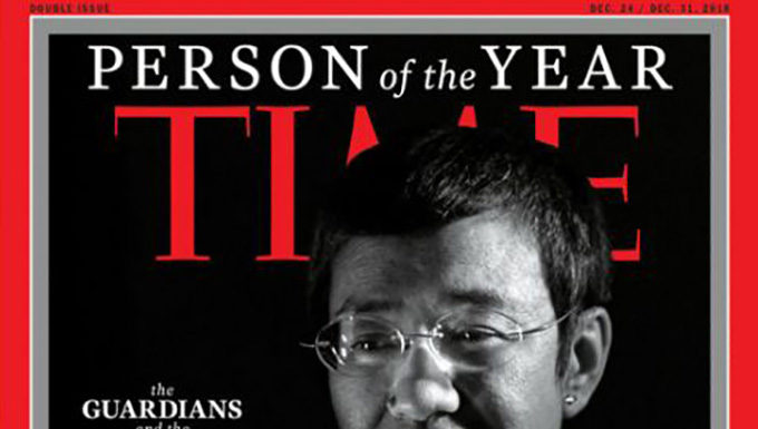 Maria Ressa on Time’s ‘100 most influential people in world’ list