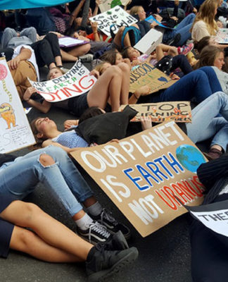 Big week for climate action rallies and democracy – pro-coal in Australia Auckland student climate protest