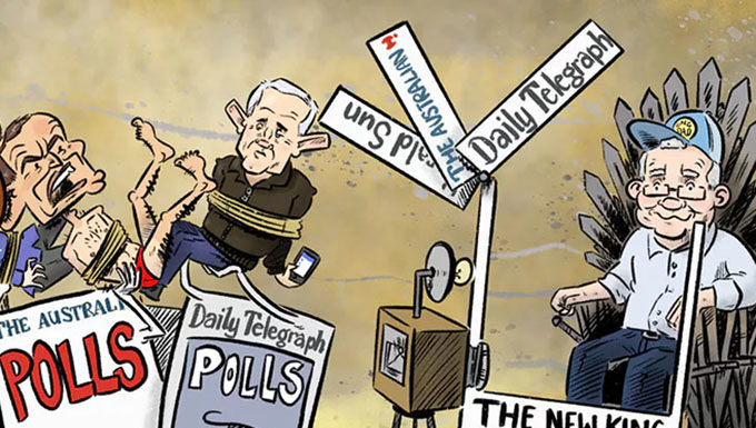Outrage, polls and bias: 2019 election shows media regulation needs 2019 federal election cartoon