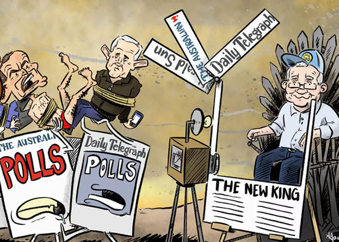 2019 federal election cartoon