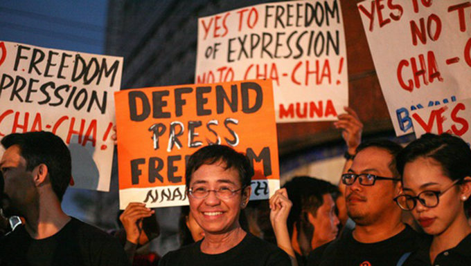 Alexandra Wake: Students on frontline for media truth in a fact-less world Rappler CEO Maria Ressa