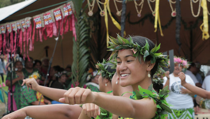 Tuvalu dancer
