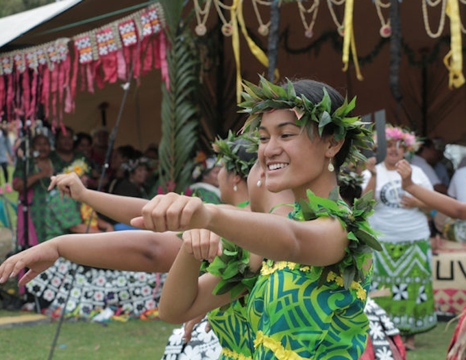Tuvalu dancer