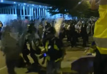 Hong Kong police crackdown