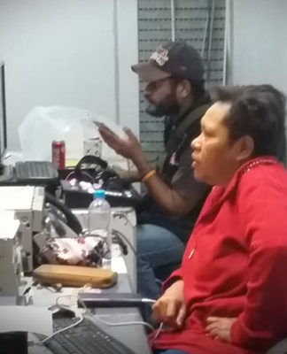 EMTV staff protest over sacking of ‘flawless’ news manager Neville Choi EMTV Newsroom