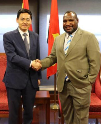 PNG’s Marape asks China for free trade deal and debt re-financing