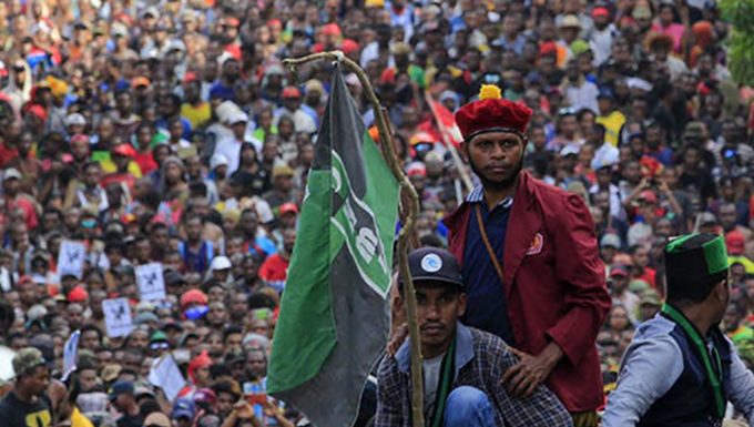 West Papua protest