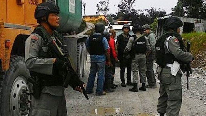 Papua police