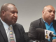 Drama and panic as PNG government blunders through first Covid-19 crisis Marape and Wong EMTV