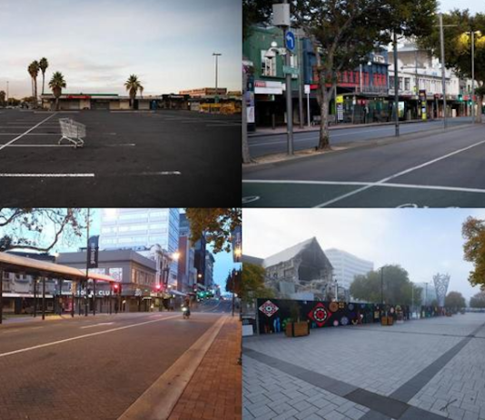 NZ empty streets
