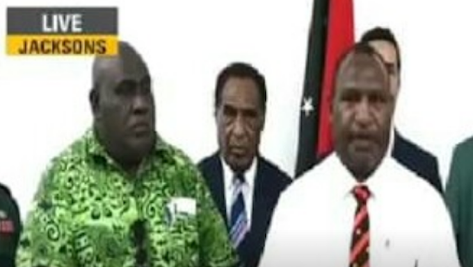 Marape confirms PNG’s first Covid-19 coronavirus case on live TV