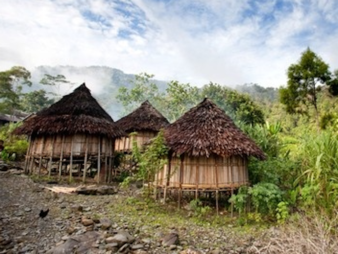 PNG village