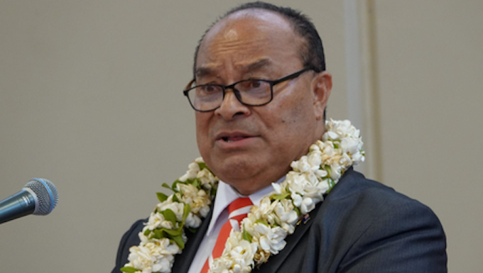 Tongan PM Pōhiva Tu’i’onetoa